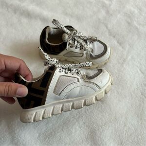 Fendi FF Trainers Kids Size 24